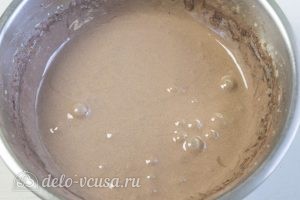 Шоколадный торт Птичье молоко: Взбиваем тесто