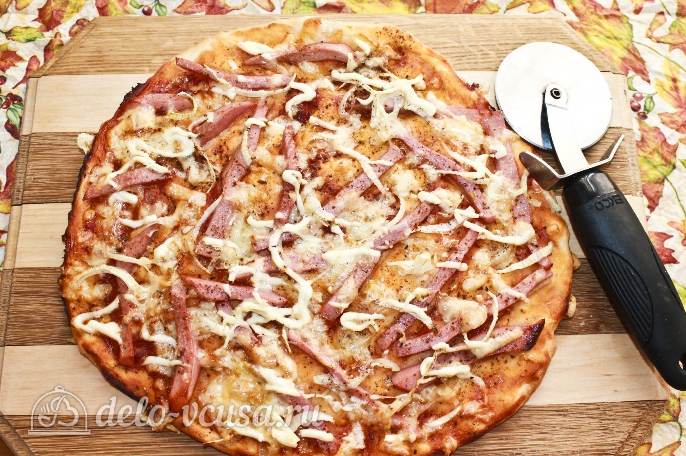 Вкусная Пицца Рецепт С Фото Пошаговый