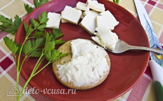 Рецепт плавленый сыр с ветчиной