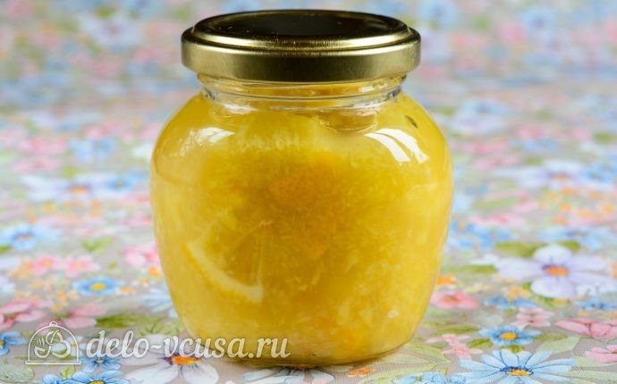 Имбирь с лимоном и медом: Закручиваем крышкой и ставим в холодильник