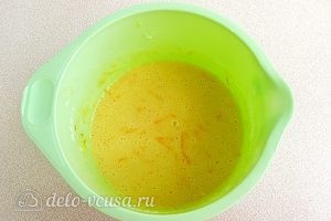 Апельсиновые кексы: Замешиваем тесто