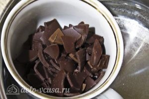 Клубника в шоколаде: Растапливаем шоколад