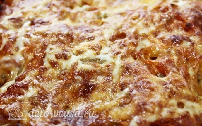 Запеченная красная рыба с овощами: Добавляем майонез