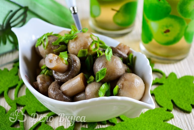 Маринованные шампиньоны в домашних условиях