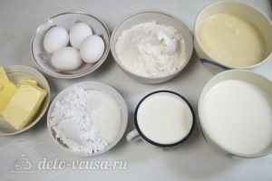 Торт Молочная девочка: Ингредиенты