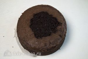 Торт Прага по ГОСТу: Оставить полежать бисквит