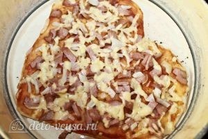 Пицца в форме сердца: Выпекаем до готовности
