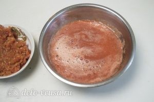 Томатный соус с базиликом: Получаем томатный сок