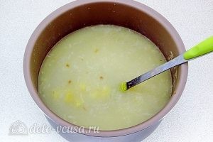 Суп из консервированной сайры с пшеном в мультиварке: Варим 30 минут