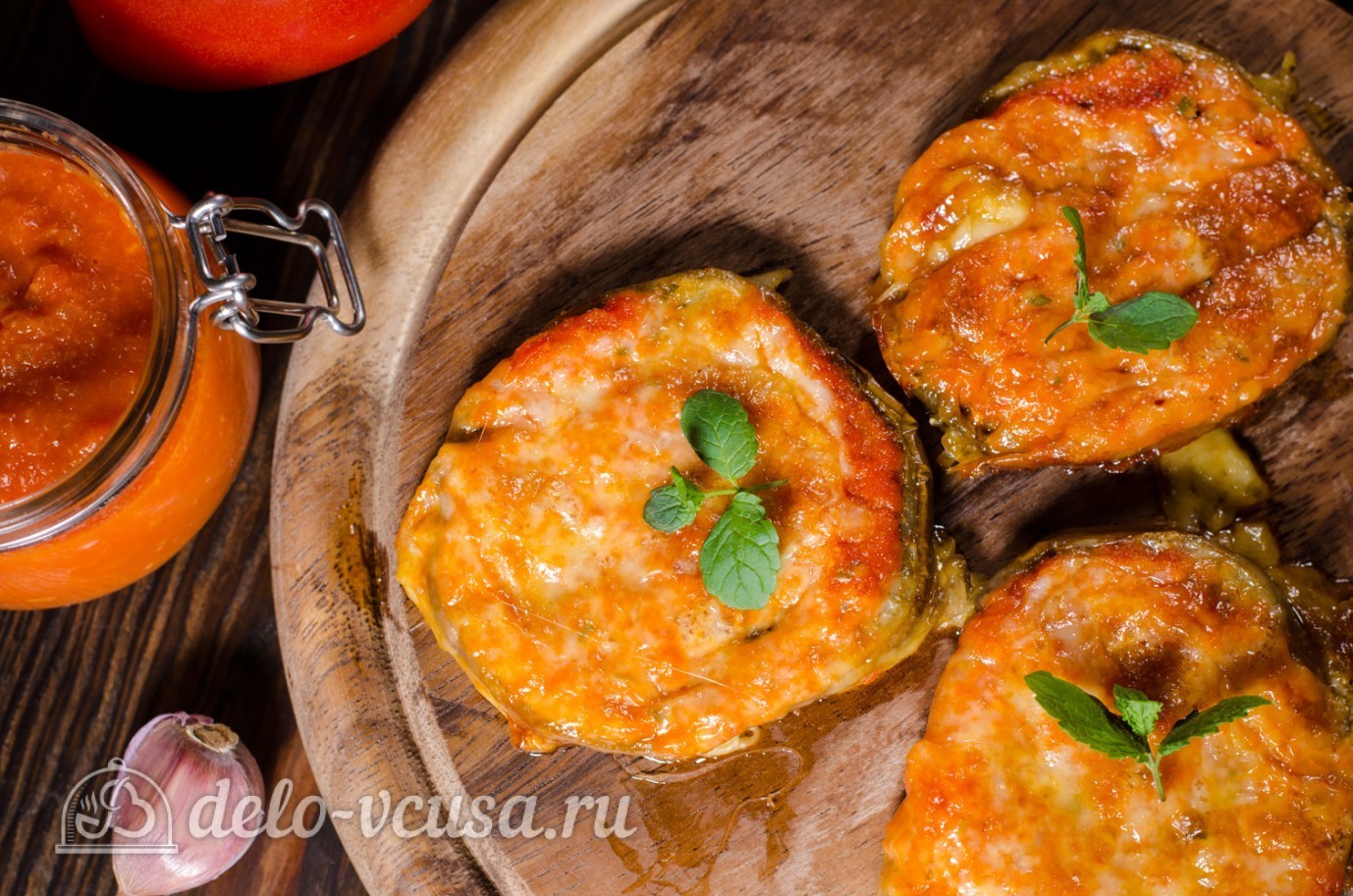 Баклажаны под сыром в духовке