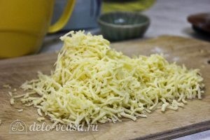 Запеканка из кабачков и баклажанов: Трем сыр