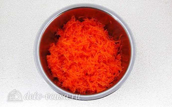Желе Янтарь: Подготовить морковь