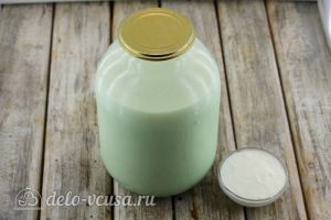 Кефир из молока в домашних условиях: Ингредиенты