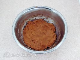 Домашнее шоколадное печенье: Оставить тесто отдыхать