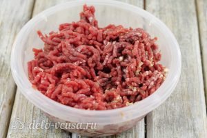 Начинка для чебуреков из говядины: Перекрутить мясо