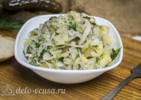 Рецепт картофельный салат по-немецки