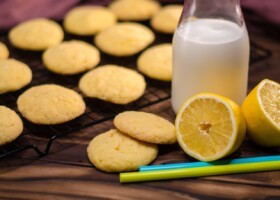 Рецепт лимонное печенье