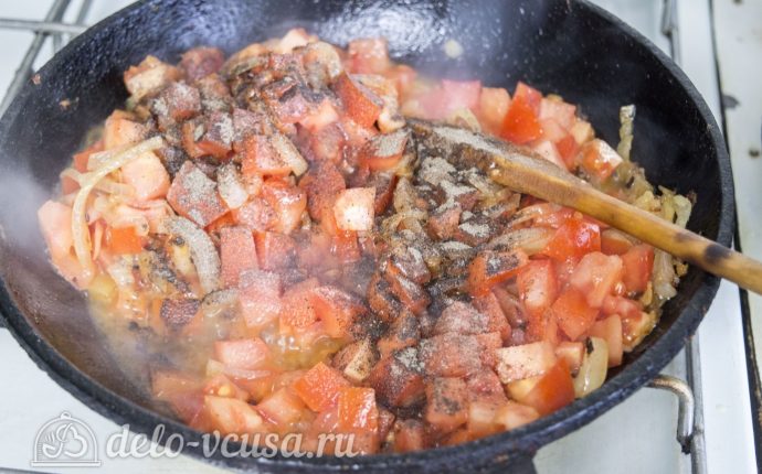 Курица с помидорами в сливках: Готовим томатный соус