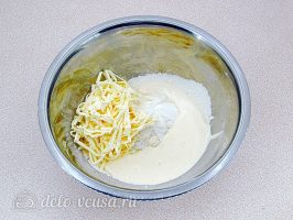 Песочное печенье на маргарине: Добавить маргарин