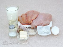 Домашние куриные колбаски: Ингредиенты