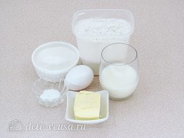 Молочные коржики из детства: Ингредиенты
