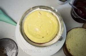 Торт с чизкейком внутри: Положите чизкейк