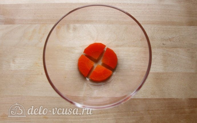 Заливное из курицы с желатином: Красиво укладываем овощи