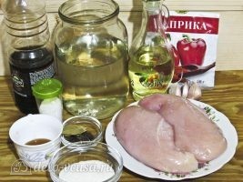 Бастурма из куриной грудки в духовке: Ингредиенты