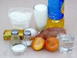 Беляши на молоке и дрожжах: Ингредиенты