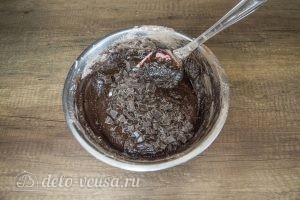 Печенье Двойной шоколад: Добавить рубленный шоколад
