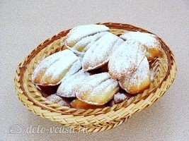 Французское печенье Мадлен готово