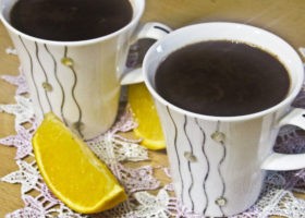 Рецепт горячий шоколад с апельсином