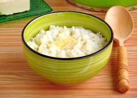 Каша рисовая на воде (вязкая)