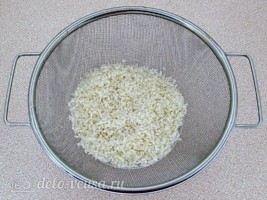 Рисовая каша на воде (вязкая): фото к шагу 1.