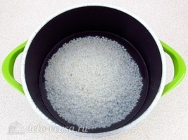 Рисовая каша на воде (вязкая): фото к шагу 2.