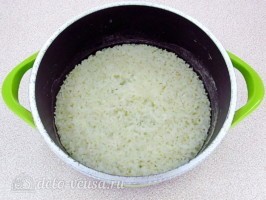Рисовая каша на воде (вязкая): фото к шагу 4.