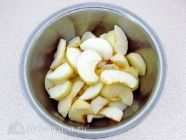 Десерт Комплимент с яблоками: фото к шагу 2.