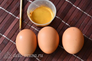 Как покрасить яйца в золотой цвет кандурином: Ингредиенты