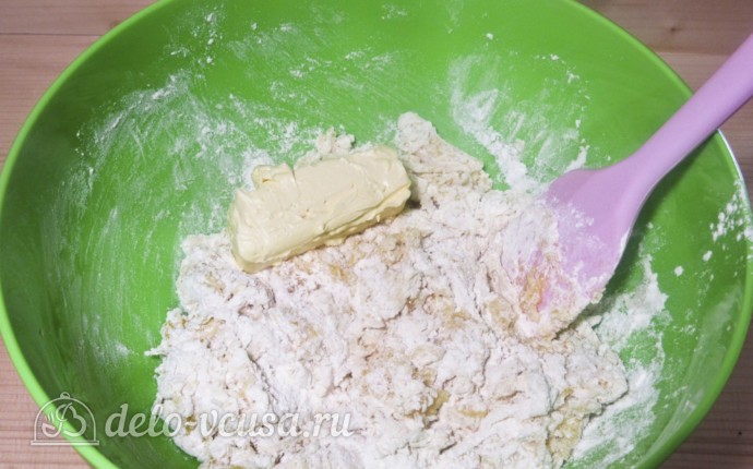 Тройной королевский кулич: фото к шагу 7.