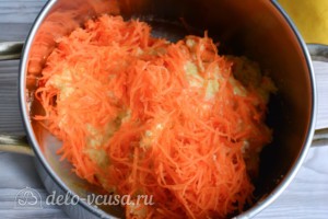 Морковно-творожный кулич: фото к шагу 6.