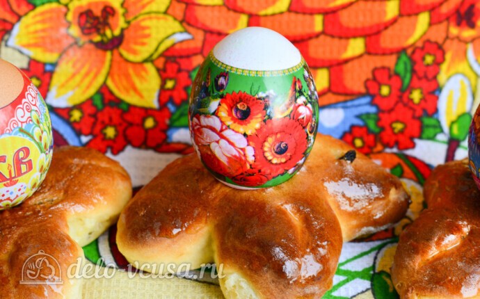 Рецепт сладкая подставка для пасхальных яиц