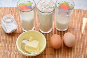 Сладкая подставка для пасхальных яиц: Ингредиенты