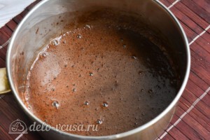 Шоколадная глазурь из какао за 5 минут: фото к шагу 6.