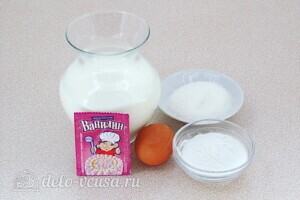 Ванильное мороженое из молока: Ингредиенты