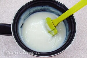 Ванильное мороженое из молока: фото к шагу 3.