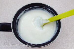 Ванильное мороженое из молока: фото к шагу 6.