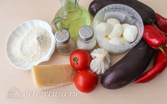 Баклажаны "Пармиджано": Ингредиенты