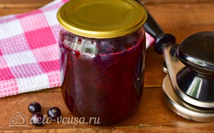Рецепт варенье из черной смородины