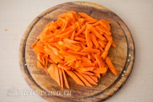 Салат из моркови и перца на зиму: фото к шагу 1.