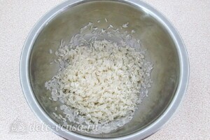 Рисовая запеканка для малышей: фото к шагу 1.